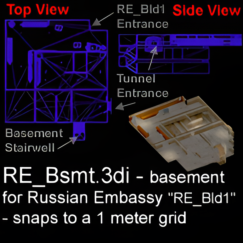 Russian Embassy Basement Piece