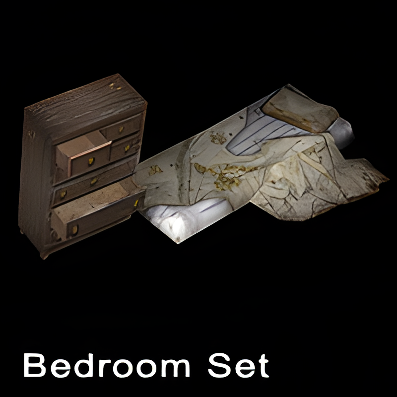 Bed w/ Dresser