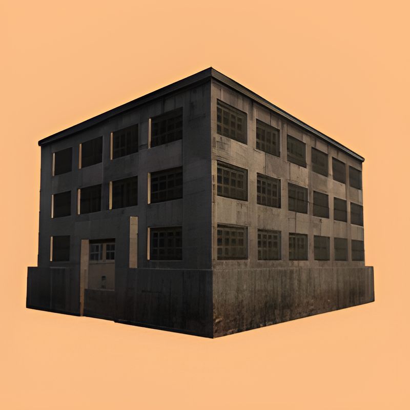 Three-Story Building (no interior)