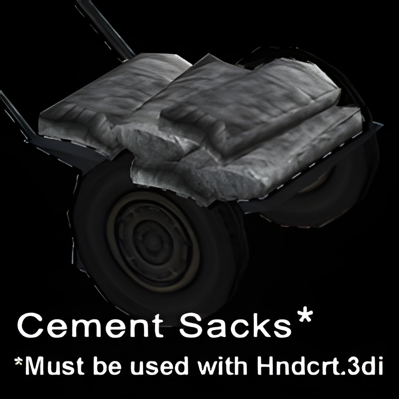 Group of Cement Sacks