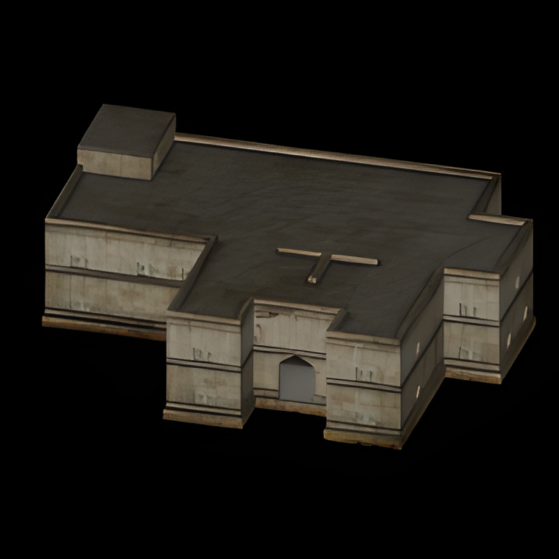 Two-Story Building w/ Roof Access