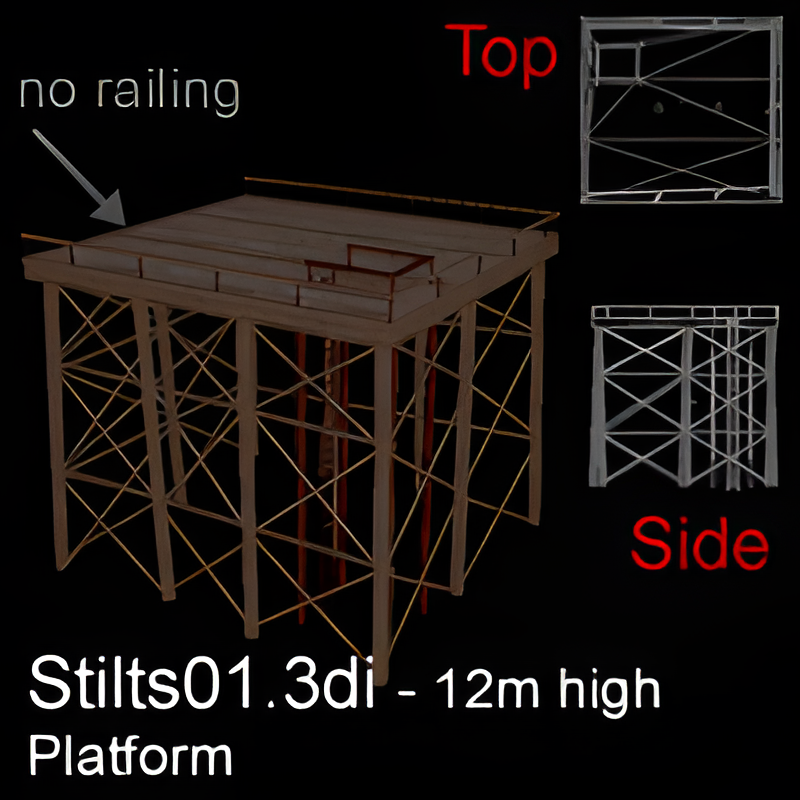 Elevated platform #1 (12m)