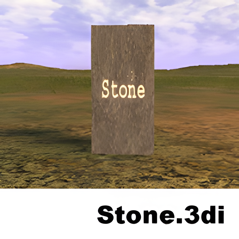 Stone, particle test object