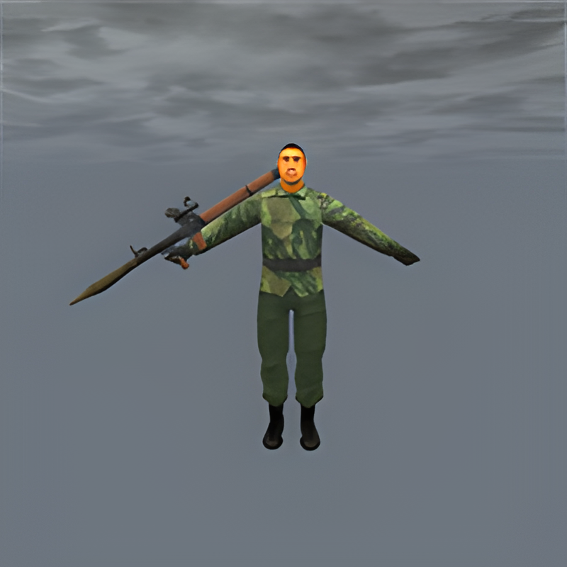 Russian Mercenary #4 w/ RPG-7