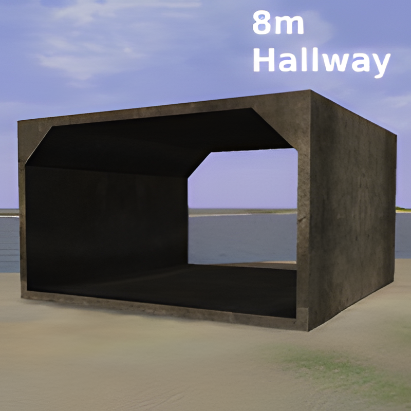 Underground Bunker Hall (8m)
