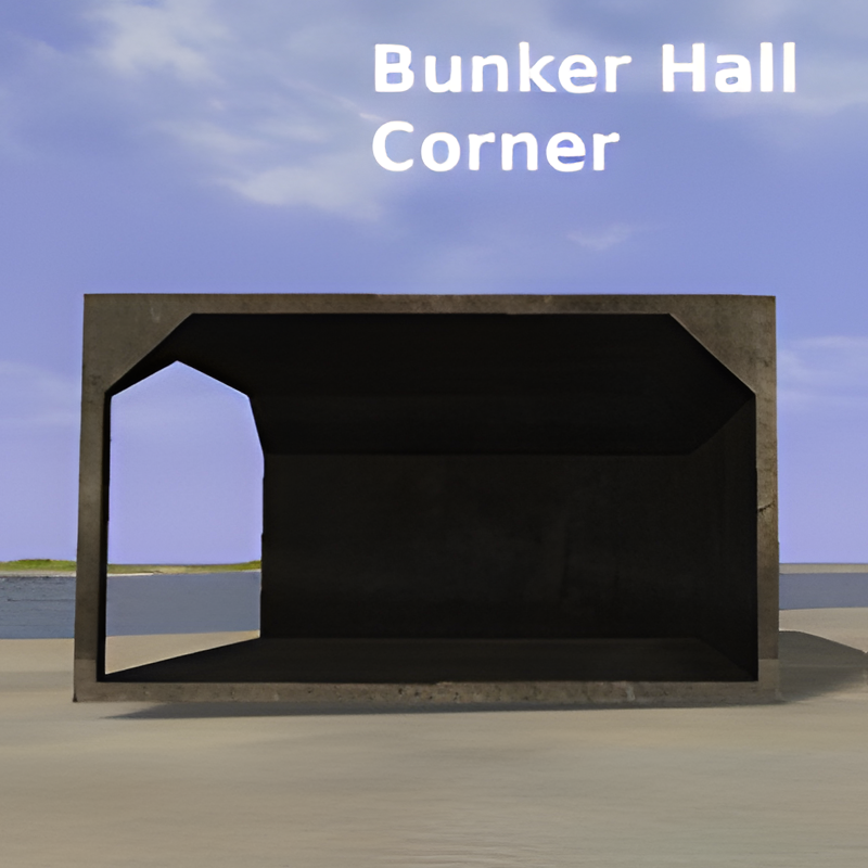 Underground Bunker Hall Corner Piece