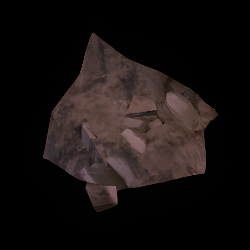 Modular Wall Debris Left End Cap