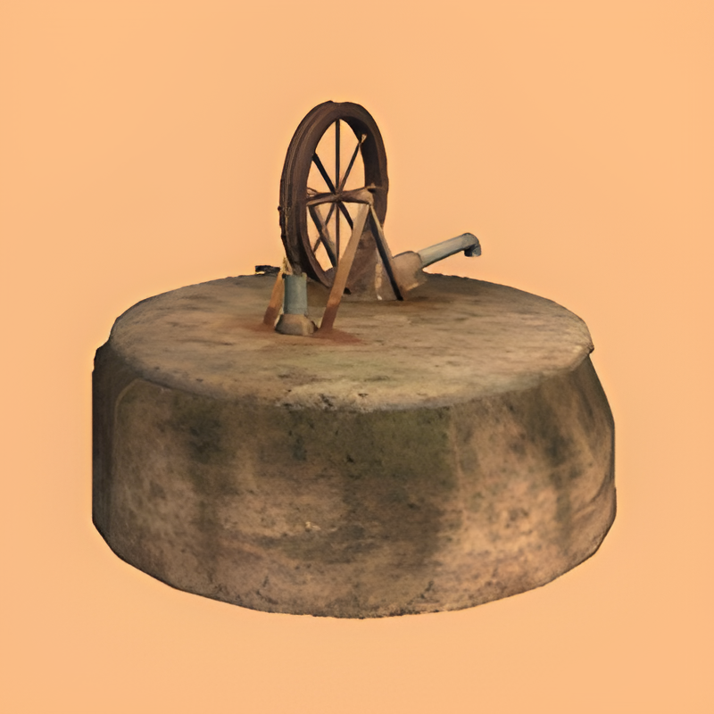 Concrete Water Well w/ Pump