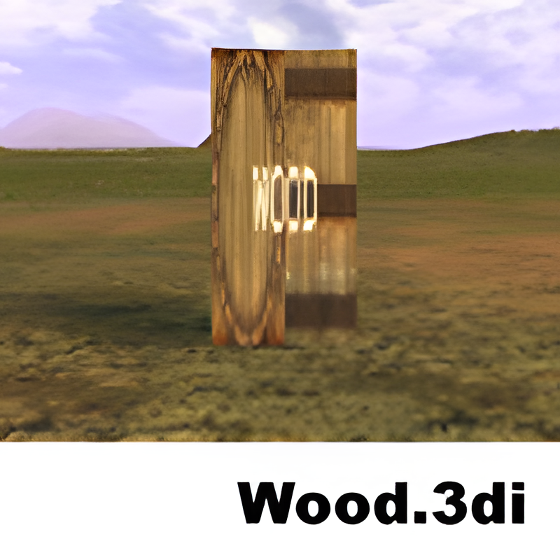 Wood, particle test object