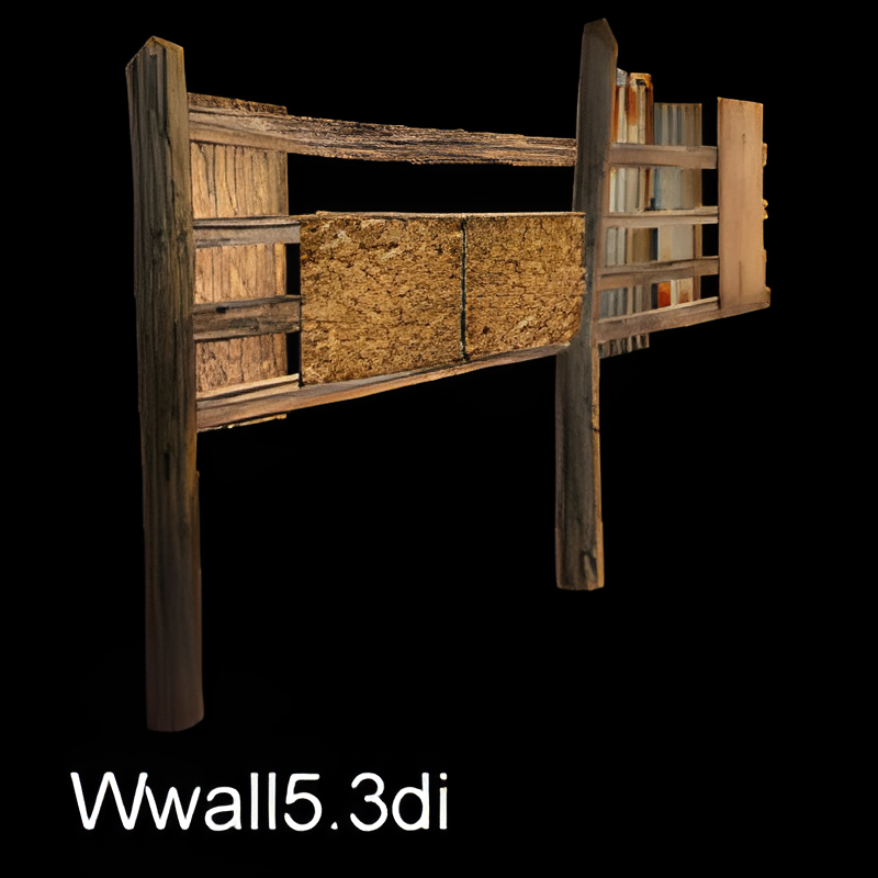 Wooden Wall Piece #4