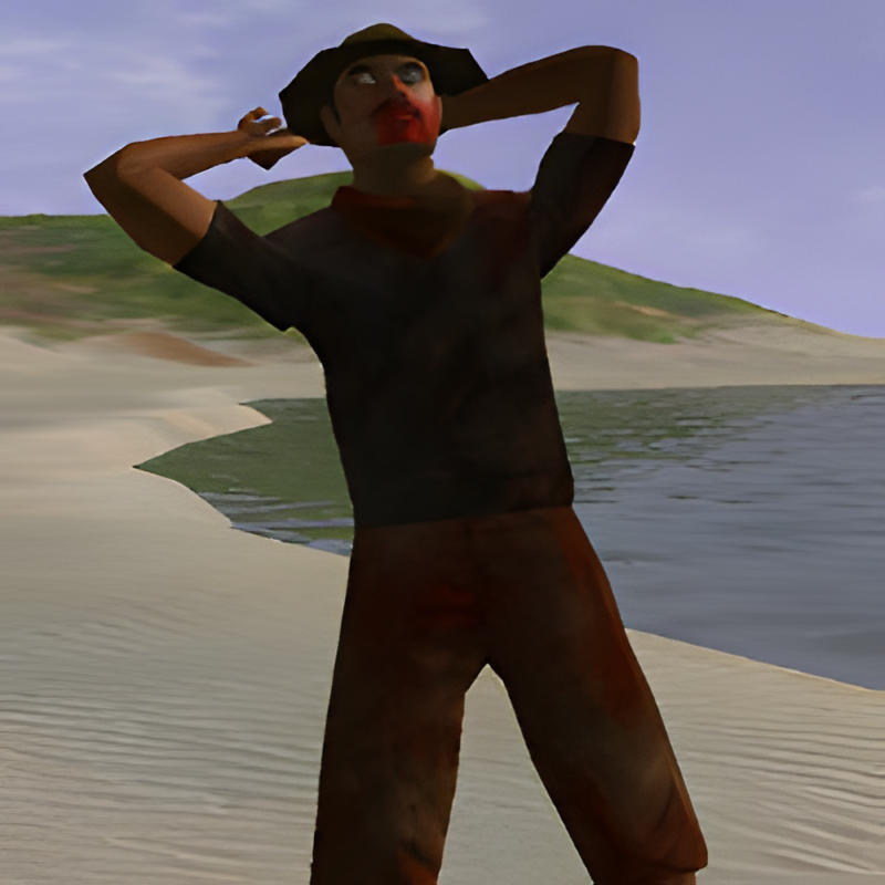 Zombie #1 Male - fast: Paranoid