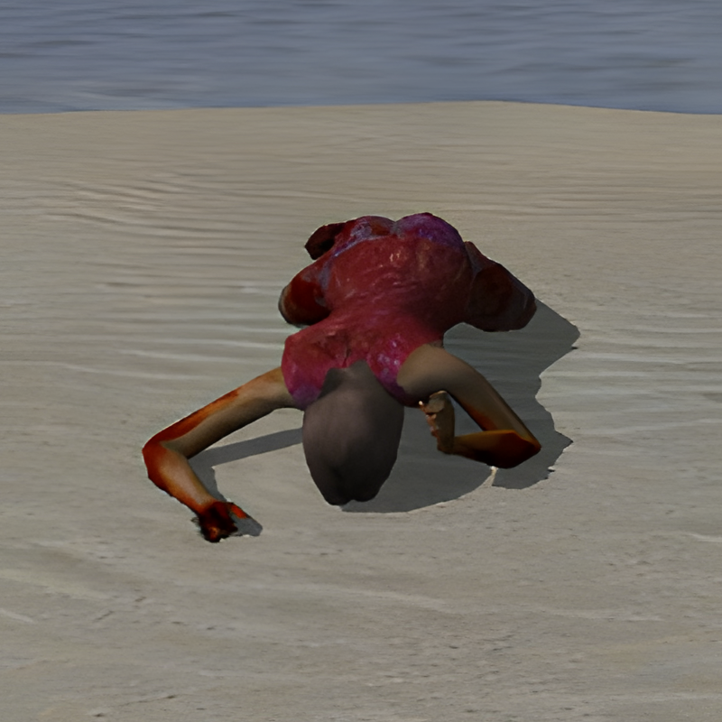 Zombie #2 FeMale - Slow: Mental