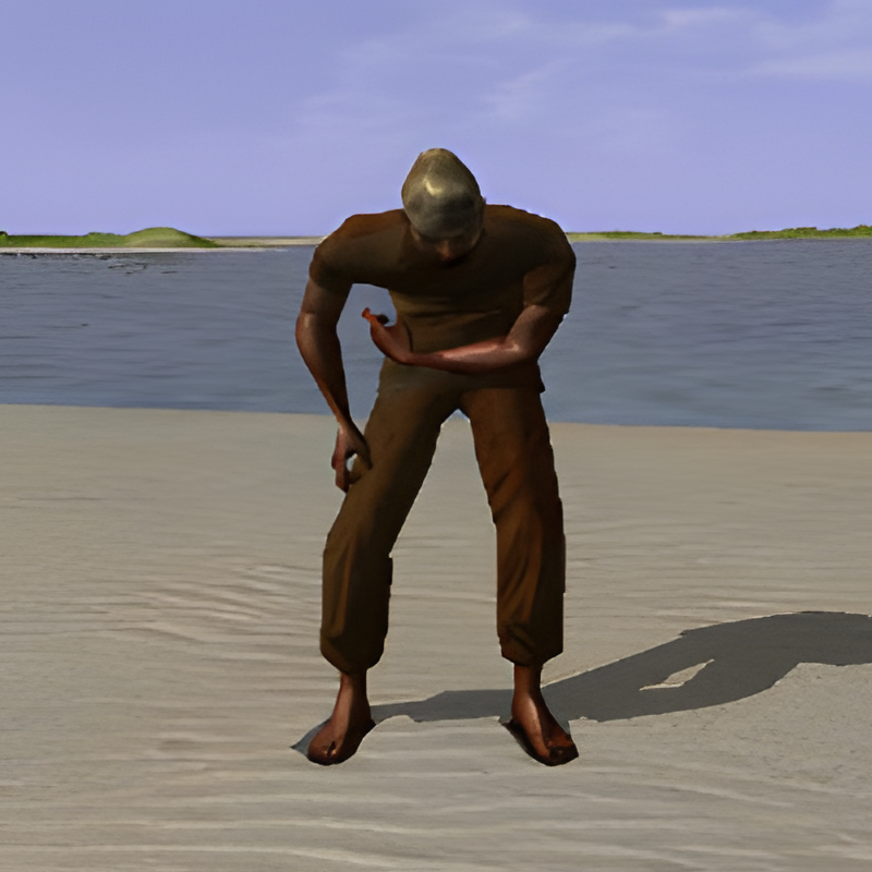 Zombie #3 Male - fast: Paranoid