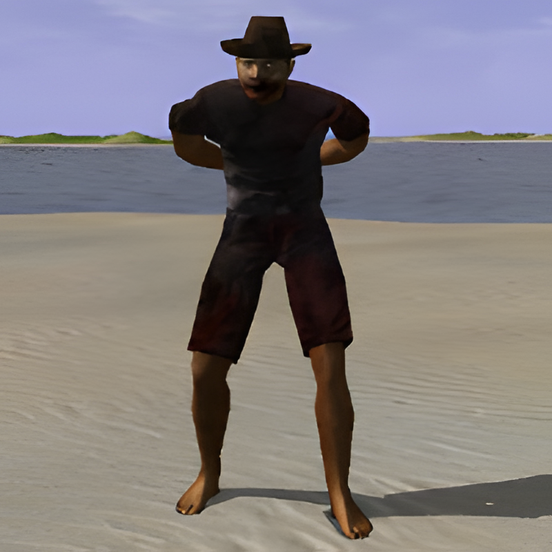 Zombie #6 Male - fast: Paranoid